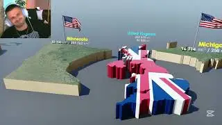 Are US-states That Big?? European Reaction to US-states size