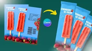 Ice Cream Packaging Design Made Simple with Canva
