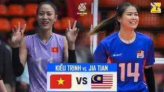 FULL VIỆT NAM vs MALAYSIA | Kiều Trinh - Kim Thanh ph&ocirc; diễn đẳng cấp | SEA Games 33