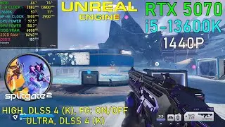 Splitgate 2: RTX 5070 OC | [Ultra, DLSS 4, FG] - 1440P [UE 5]