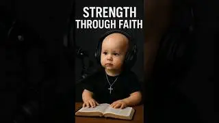 Strength Through Faith | Finding Courage in God. #FaithOverFear #GodsStrength #baby
