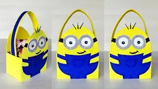 😍Bolsitas MINIONS f&aacute;cil y r&aacute;pido para regalar a los m&aacute;s engre&iacute;dos del hogar en su d&iacute;a