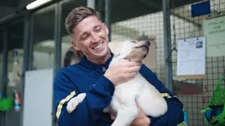 The moment Ryan Gauld found out he's an All-Star ⭐️ | With the help of BC SPCA!