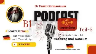 🎧 Nemački B1 | Deo 5: Werbung und Konsum | German Listening Practice Podcast