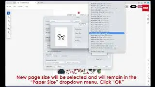PS Driver for custom-size printing on the OKI Pro9542 label and packaging printer using Mac PC