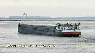 GMS VIA DA2268 MMSI 211492550 Emden inland cargo ship merchant vessel Binnenschiff