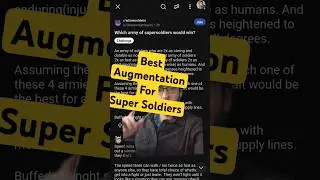 Best Super Soldier augmentation #scifi #reddit #redditstories #halo #warhammer40k #gaming