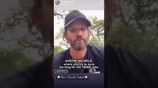 Austin Nichols (One Tree Hill) Royal Match Cameo Ad