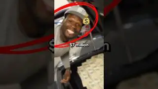 Why 50 Cent Faked Being Bankrupt 😳 #50cent #hiphop #rapstory #shorts