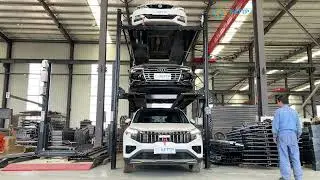 3F Parking Procedures Triple Car Stacker Lift by KETTP