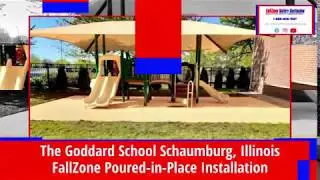 The Goddard School FallZone Poured-in-Place Playground Safety Surface