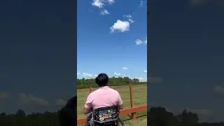 Full throttle low pass on my Great Planes Super Sportster with OS .46AX MAX glow engine.