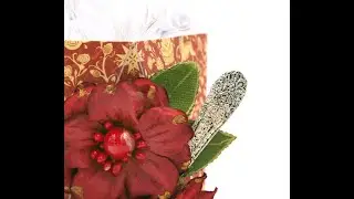 Antiquing paper silverware made with Eileen Hull's 3D Silverware Embossing Folder