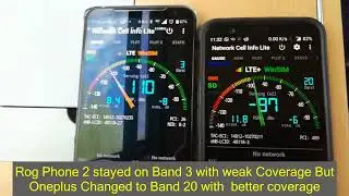 Rog Phone 2 Problem with LTE Band 20