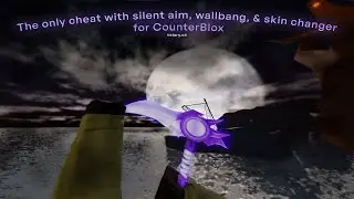 The only cheat with silent aim, wallbang, & skin changer for CounterBlox, from wyv.gg (Serotonin)