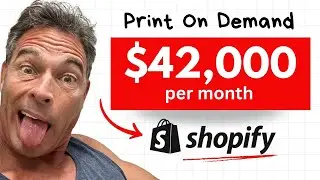 How I Make $42,000 a Month with Print On Demand (Shopify Case Study)
