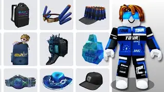 ALL 25+ FREE BLUE & BLACK ROBLOX ITEMS YOU CAN GET RIGHT NOW! | Roblox