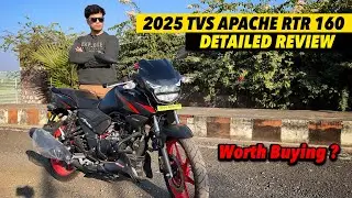 2025 TVS Apache RTR 160 2V Review | Better than Pulsar ?