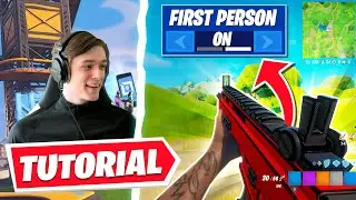 How To Get FIRST PERSON in Fortnite! (Creative Tutorial)