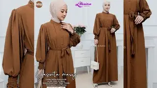 i48 GAMIS MEWAH MURAH BERKUALITAS, Model Gamis Brokat Terbaru, Model Gamis Terbaru