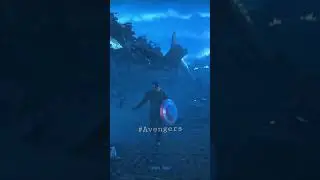 #Avengers #Endgame #Thor                           Captain America pic ups Thor's Weapon 😁
