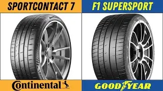 Goodyear Eagle F1 Supersport vs Continental SportContact 7