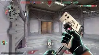 Pure luck no skill #pt14 #valorant #v1