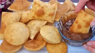 PETULLA magjike vetëm me 2 perberes 😱Ujë te vluar dhe mijell ❗️Pa asnjë lloj fryres nuk pijne vaj 💯