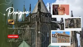 Prague 4k Ultra HD | Must Visit Places and Hidden Gems | Landmarks | Czechia | DJI OSMO Pocket 3