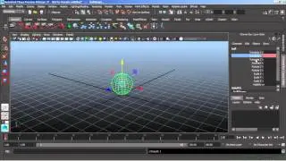 Tutorial Animation MAYA Setting Key Frames