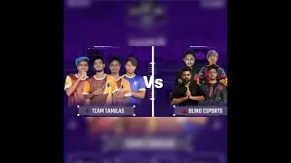 Team Tamilas Vs Team Blind😎 TTmantyop 1v4 blind esport#short#teamblind#teamtamilas#loco