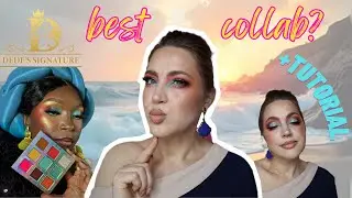 DEDES SIGNATURE X MARIAM_TUTORIALS GOLDEN TIDES Palette Review