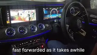 sample of how Mercedes Benz park assist works