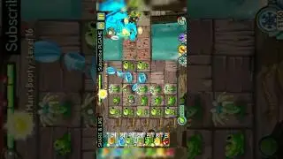 PVZ 2: Dead Man's Booty Level 16 CHEESE STRAT! 🧀🌱 #shorts #viral #pvz #gaming #trending