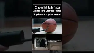 Portable Smart Digital LED 2000mAh Lithium Battery, Digital Tire Pressure Sensor Electric Pump.