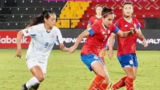 Goals Highlights Costa Rica vs Philippines 1-1 ( Womens football )