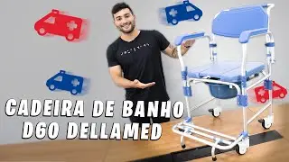TUDO SOBRE A CADEIRA DE BANHO D60 DELLAMED | Casa Médica