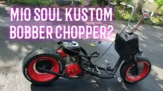 MIO SOUL KARBU KUSTOM RUCKUS BOBBER CHOPPER MATIC (PART 1)