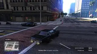 GTA Online COPs Bonus Scene! Foot Chase And Shots Fired! #gtaonline