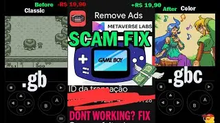 Mobile Emulator GBA: Gameboy Classic How to Recover License Remove Ads - Playstore Android