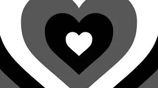 Gothic Black and White Ending Heart Scene HQ Background Loop - Free No Copyright