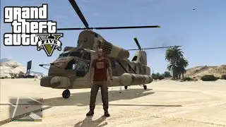 GTA V : how to steal the cargobob mission trevor