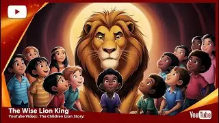 🔥 The Wise Lion King 🦁 | A Heartwarming Bedtime Story for Kids | By Grandpa