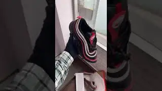 Shine Bright With the Exclusive Nike AirMax 97 Bred Reflective!