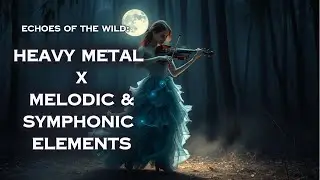 Echoes of the Wild | Mystical Heavy Metal x Violin Instrumental  🌲🎶 : 🎸✨