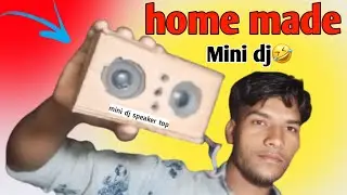 Haw to mek mini dj speaker top Kebinet  for cardboard