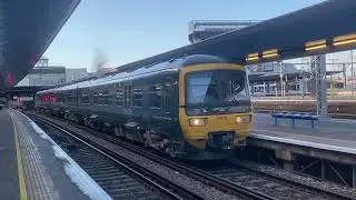 GWR Class 165116 Engine Startup at Reading 