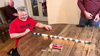 Merry Christmas candle family game challenge