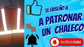 Patronaje de chaleco reflectivo de dama🦺👩