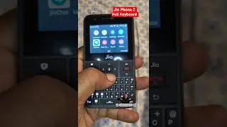 Jio Phone 2 QWERTY Keyboard Phone in 2025 for Digital Detox #shorts #trending #2025 #india #jio